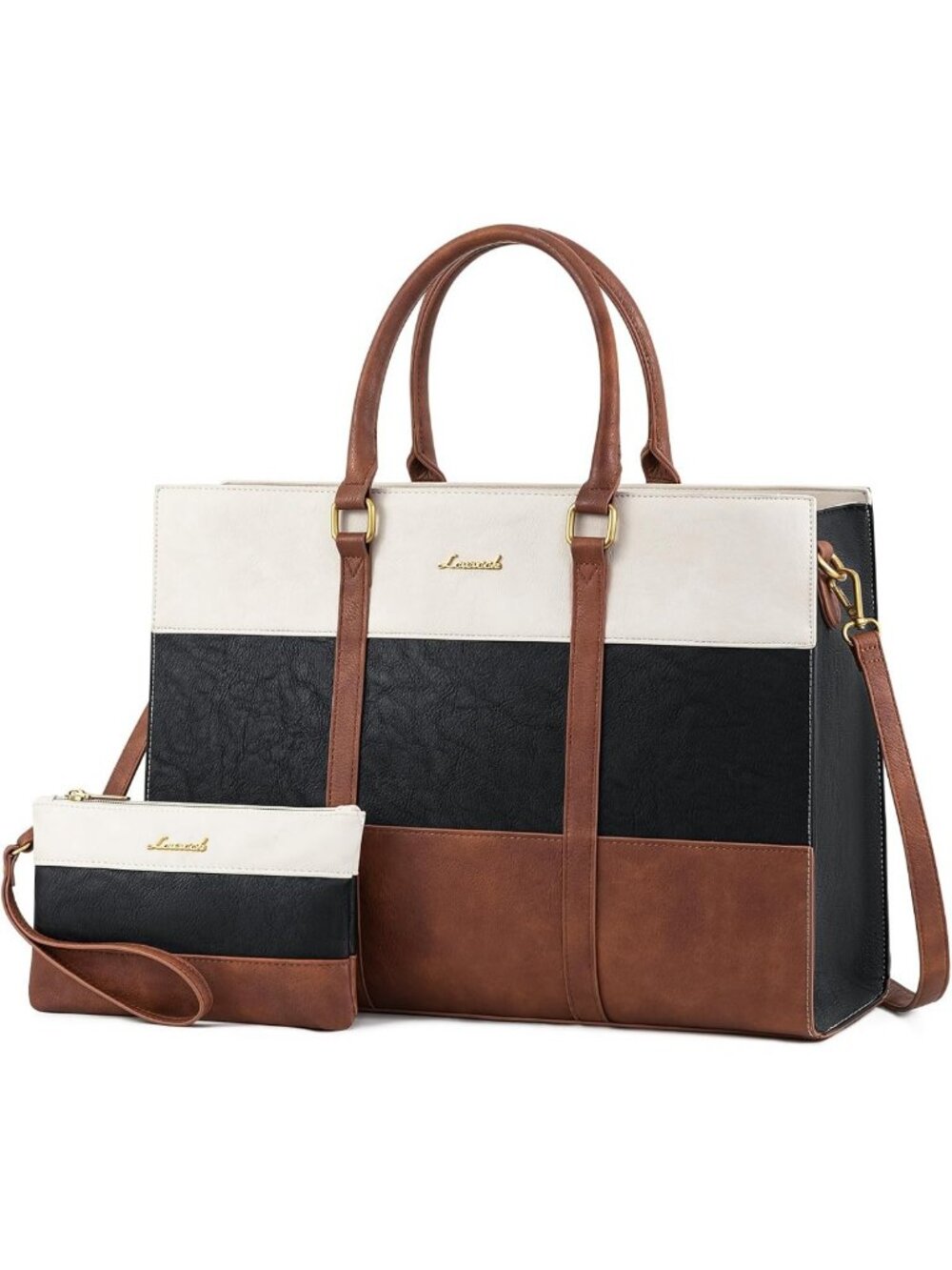 Stylish 17.3 Inch Laptop Tote Bag for Women | Versatile Work & Travel Bag